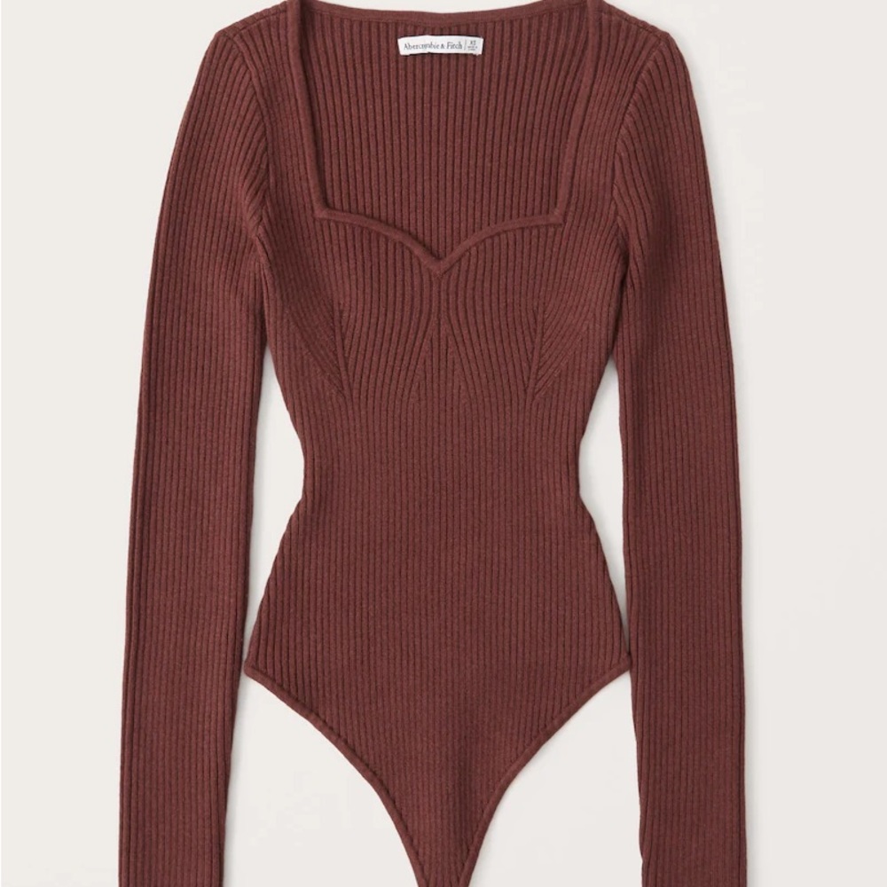 Abercrombie Sweetheart Sweater Bodysuit